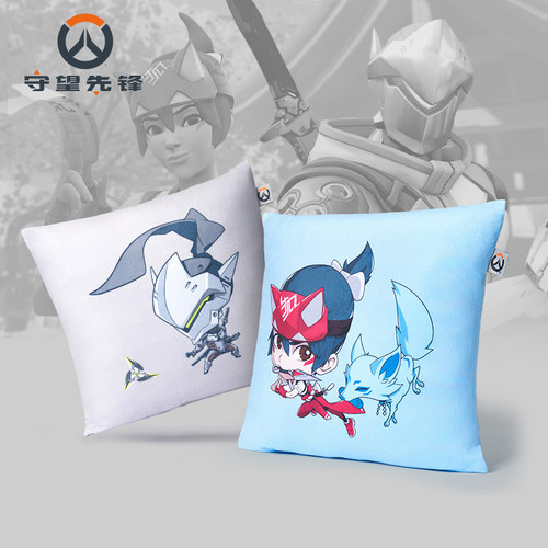 守望先锋雾子源氏抱枕