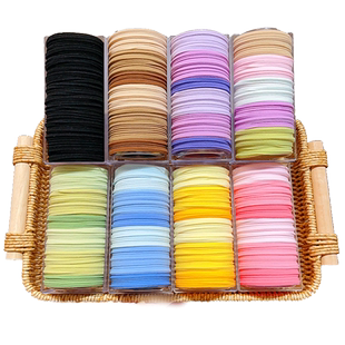 女童糖果色扎高马尾发圈儿童高弹力不伤发头绳小女孩皮筋发绳头饰