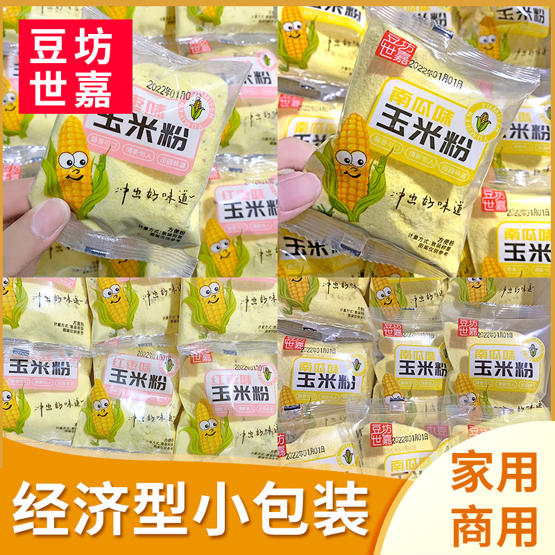 豆坊世嘉红枣味玉米糊南瓜