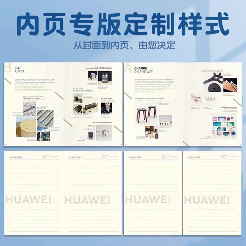 新款直销牛皮纸笔记本本子定制可印logo商务会议记录记事本定做a5