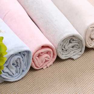 新款直销40s色纱弹力舒棉面料 婴童彩棉棉毛布内衣裤枕套面料 a类