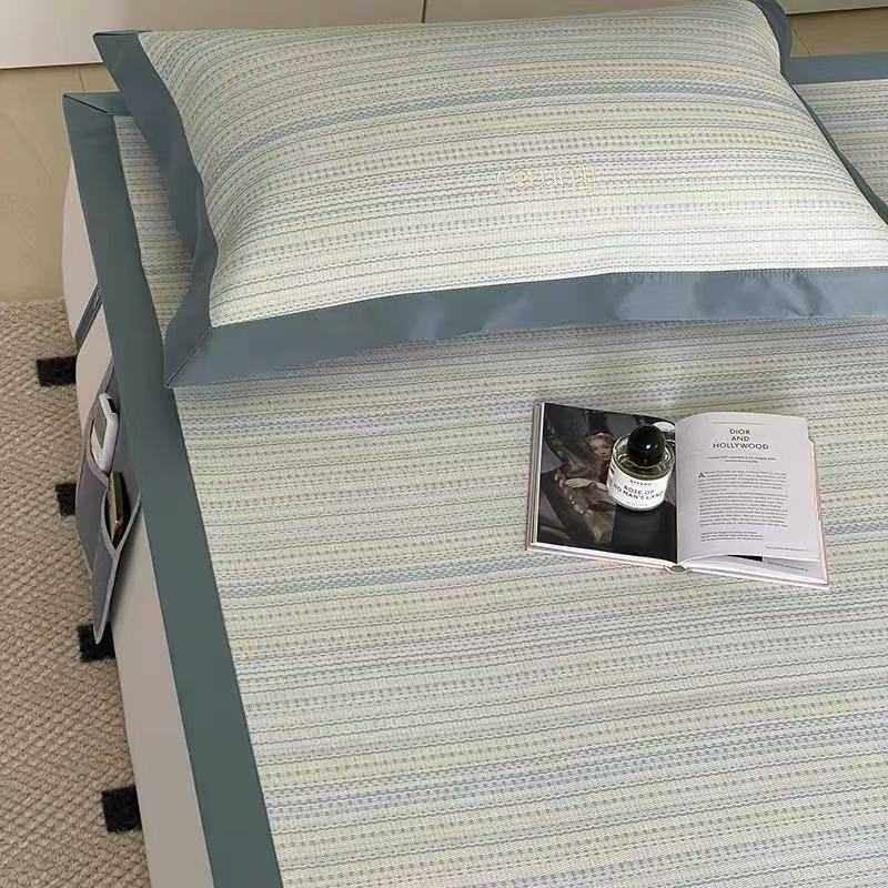 新款直销高端A类母婴级冰丝凉席三件套冰藤席 夏季可水洗凉感空调,床上用品,冰丝席,淘宝优惠券,粉丝福利购,淘宝优惠卷