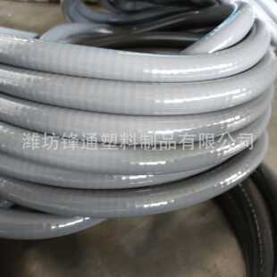 新款直销pvc灰色钢丝管木工吸风尘管 抽油排污通风波纹管工业除尘