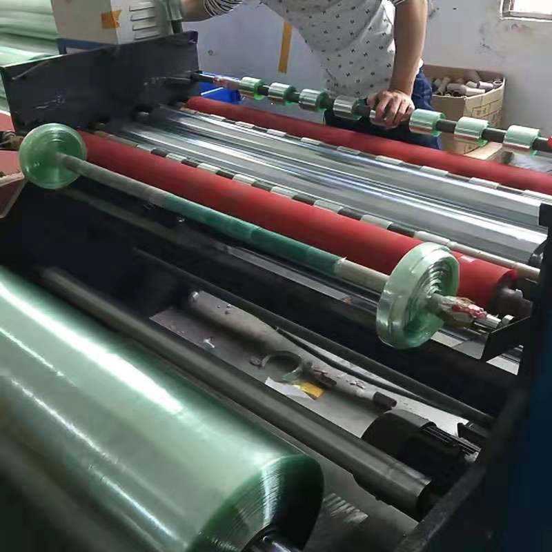 新款直销4CM绿色环保PVC电线膜 小缠绕膜自粘膜透明保护膜嫁接包