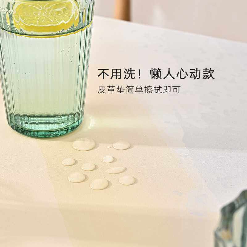 新款直销皮革电视柜垫桌垫轻奢防水防脏台面垫子餐边柜鞋柜保护垫,居家布艺,桌布,淘宝优惠券,粉丝福利购,淘宝优惠卷