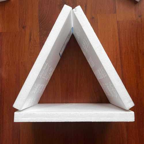 新款直销白晶板幼儿园环创白晶板儿童手工场景制作白色泡沫板挤塑