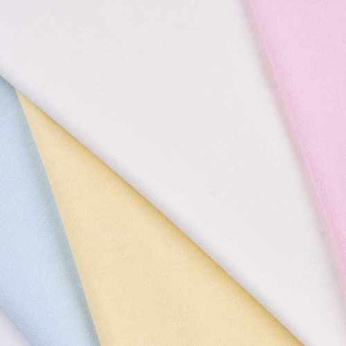 新款直销gots证书现货40s有机棉面料 平纹t恤全棉面料 婴儿纯棉有