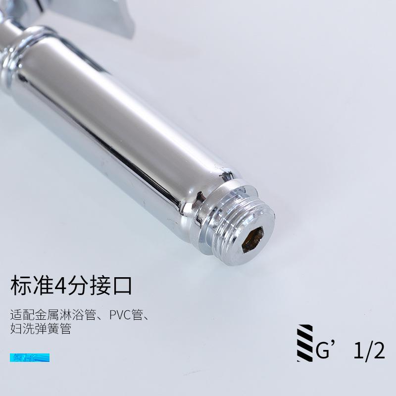 新款直销全铜合金压妇洗器喷枪套装马桶喷枪伴侣手持花洒喷头便携