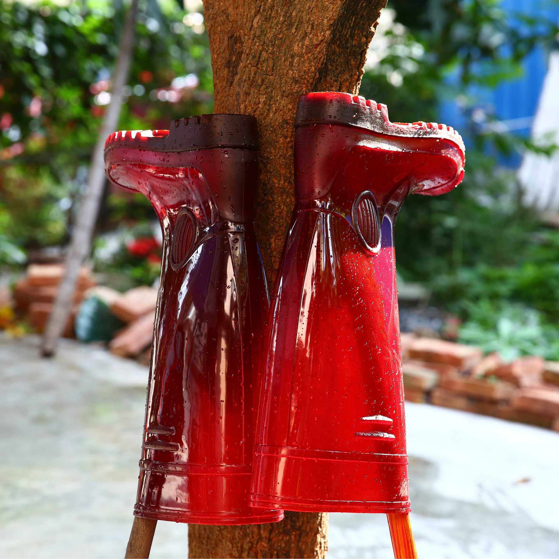 新款直销高筒无布雨鞋男士加厚雨靴劳保胶鞋工作地防滑耐酸碱水鞋,居家日用,雨鞋/雨靴,淘宝优惠券,粉丝福利购,淘宝优惠卷