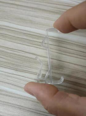 新款直销跨境供应 2inch饰片夹10片 百叶窗固定夹 百叶帘定位夹百