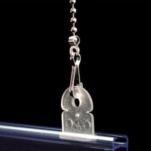 透明挂链吊旗粘顶小圆盘60c PVC挂画轴海报夹 新款 直销现货海报杆