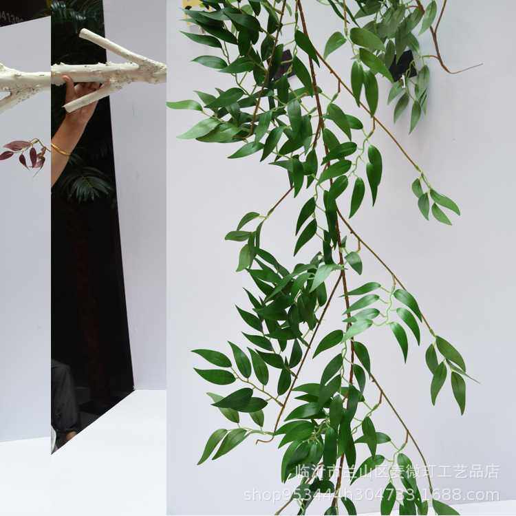 新款直销仿真1.7米柳条绿叶室内塑料藤条吊顶立体植物藤条假花艺,鲜花速递/花卉仿真/绿植园艺,仿真绿植,淘宝优惠券,粉丝福利购,淘宝优惠卷