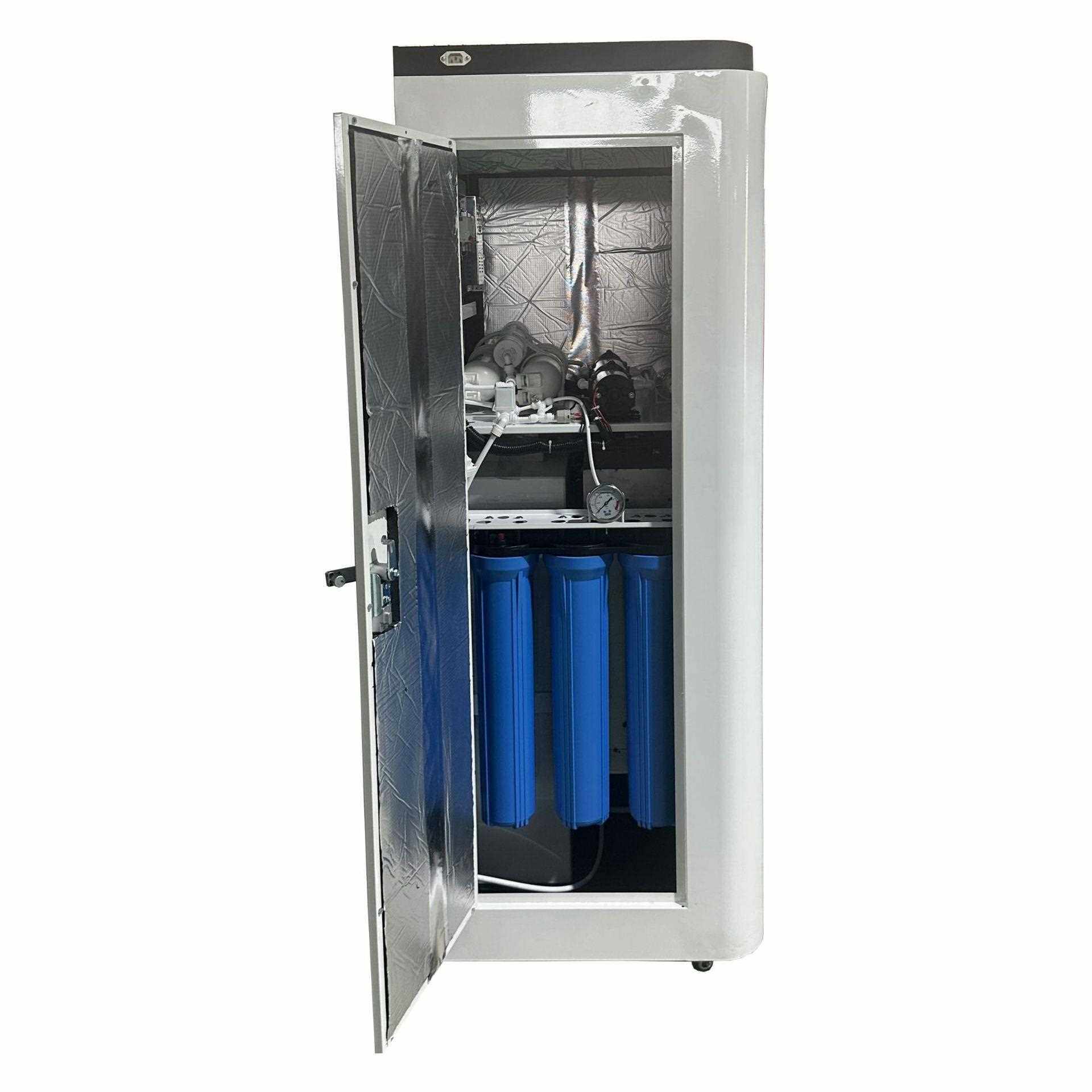 新款直销商用净水器反渗透商务刷卡引流广告学校办公室饮水机室内