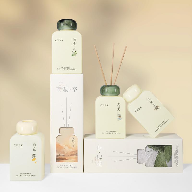 新款直销简约创意精致无火香薰套装伴手礼生日礼物送朋友女生实用