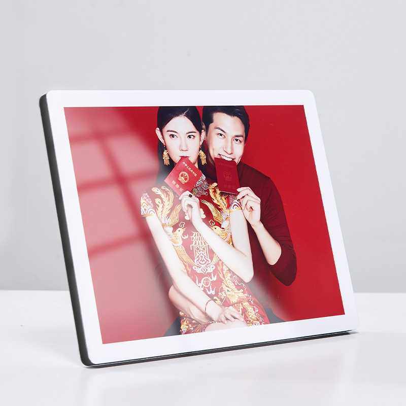 新款直销大韩烤瓷水晶摆台洗照片做成相框摆件婚纱照制作相片放大,个性定制/设计服务/DIY,照片冲印/小卡定制,淘宝优惠券,粉丝福利购,淘宝优惠卷