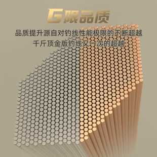 新款直销MERMAID美人鱼千斤顶金版50米鱼线主线柔软子线强拉力钓