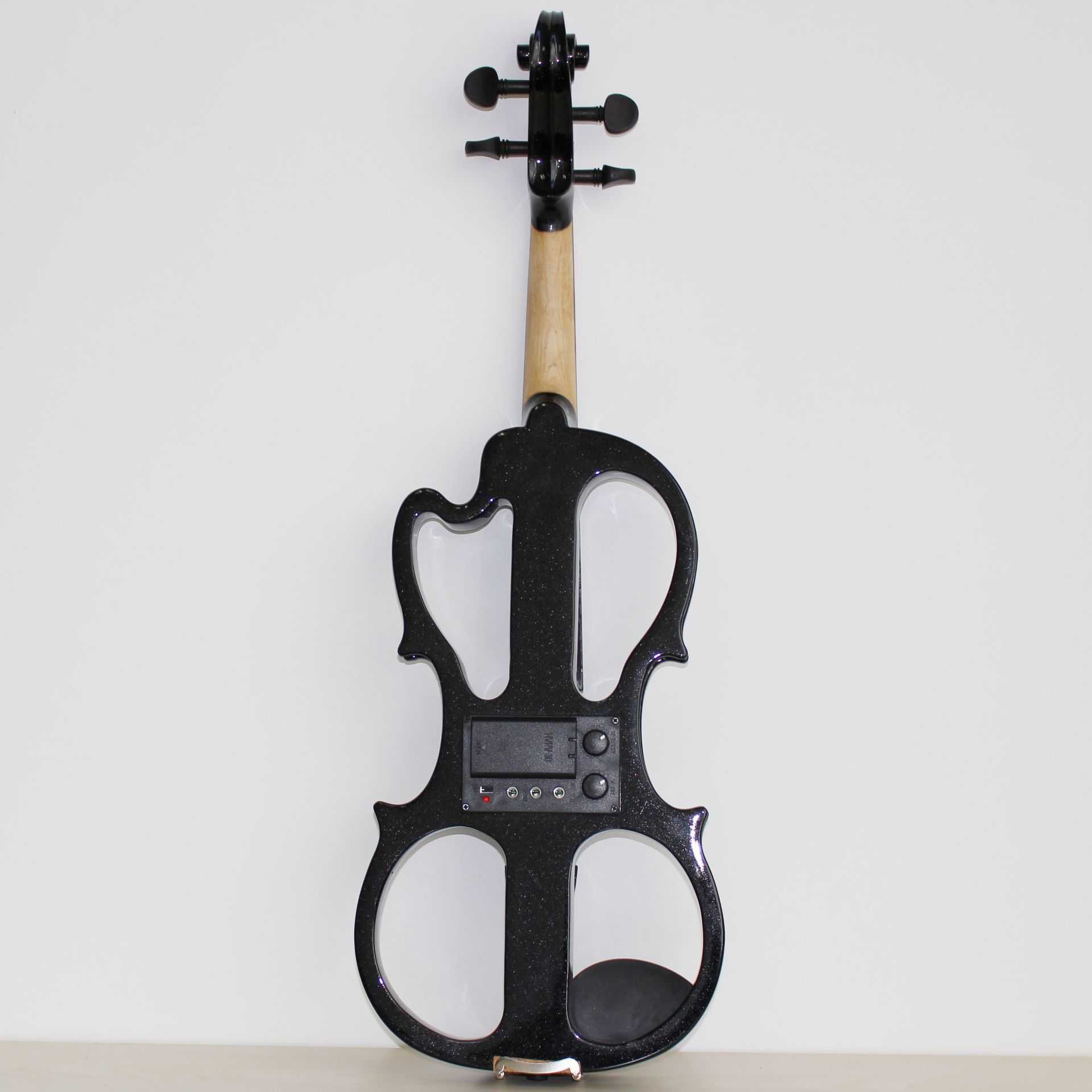 新款直销初学者手工电子小提琴 配连接线 耳机 电声提琴 8