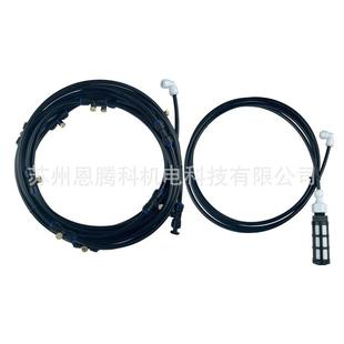 新款 直销24v泵静音直流泵15m21头低压雾化造雾系统花园灌溉蹦床洒