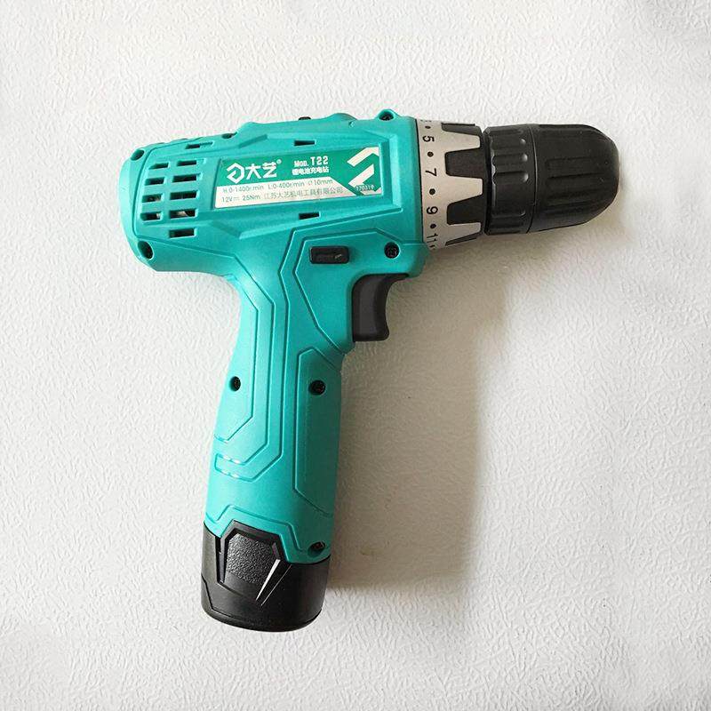新款直销充电手电钻12v锂电池钻双速多功能家用电动螺丝刀工业级
