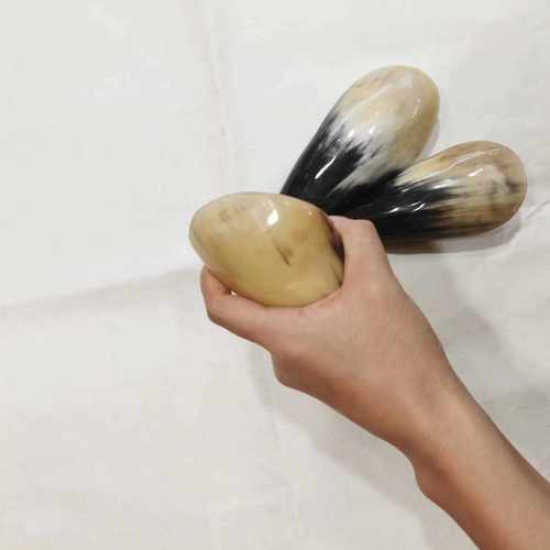 新款直销天然牛角刮痧筒 美容棒面部刮痧筒拨筋棒经络刷脸部眼部