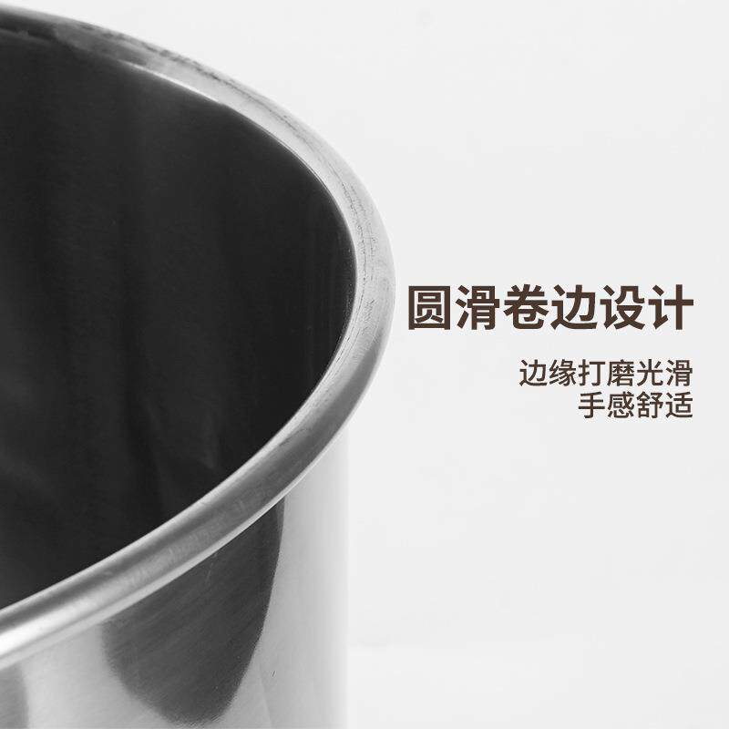 新款直销不锈钢翅片节能汤桶商用高锅烧水桶家用炖锅卤桶大容量加