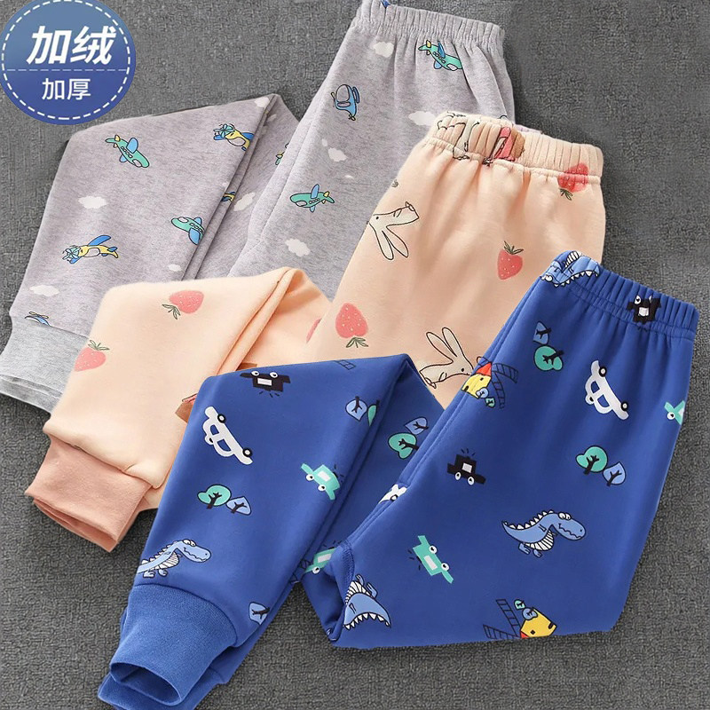秋冬新款儿童加绒加厚保暖裤男童女童中大童学生弹力一体绒打底裤,童装/婴儿装/亲子装,保暖裤,淘宝优惠券,粉丝福利购,淘宝优惠卷