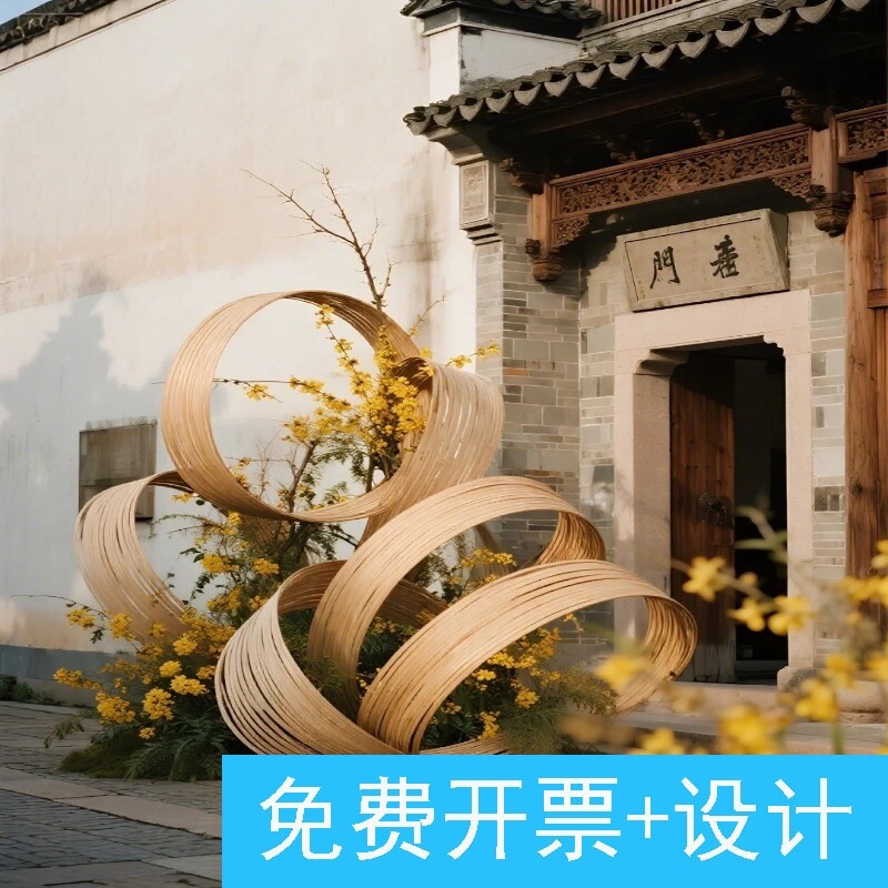 民宿装饰竹艺与黄花的绝配氛围感直接拉满原色竹排装饰竹艺婚礼