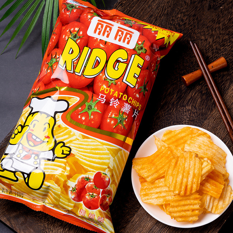 丽丽薯片零食小土豆片