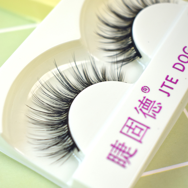 欧美混血浓密假睫毛恶魔野生放大双眼睫固德狂野女黑梗眼睫毛3D15