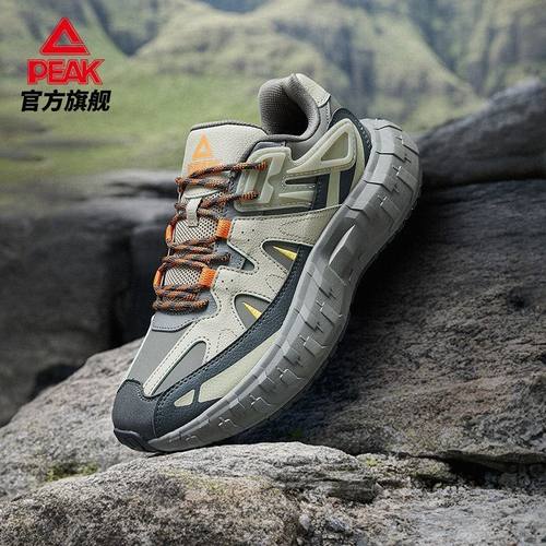 匹克态极拓行休闲鞋男秋季新款厚底缓震防滑耐磨户外走路鞋运动鞋