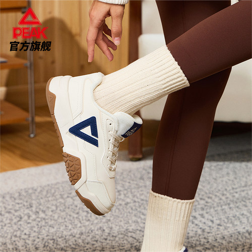 匹克棉鞋男黑白板鞋女加绒加棉保暖百搭休闲鞋子二棉鞋DM440217