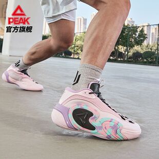 匹克袭卷态极科技实战中底篮球鞋男士外场耐磨学生低帮运动鞋缓震