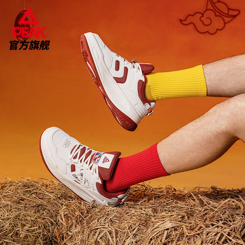 【新年红】匹克正品态极厚底鞋新年马年秋冬季复古百搭休闲板鞋男