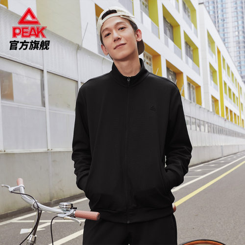 外套长裤匹克运动套装男
