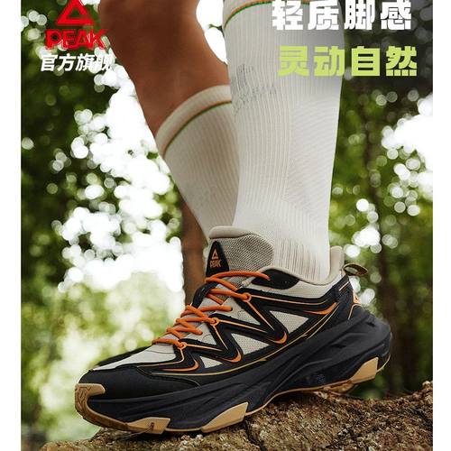 匹克男款2025冬季新款休闲舒适减震透气防滑耐磨鞋子DE610081