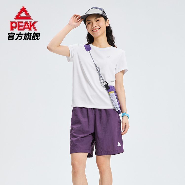 匹克速干运动短袖女士潮流T恤夏季新款透气跑步健身上衣吸湿速干