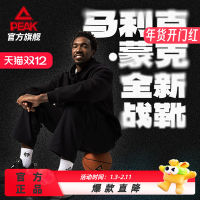 【蒙克同款】匹克态极将军篮球鞋