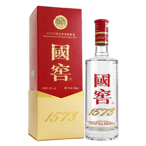 泸州老窖 国窖1573酒浓香型38度单瓶500ml单瓶