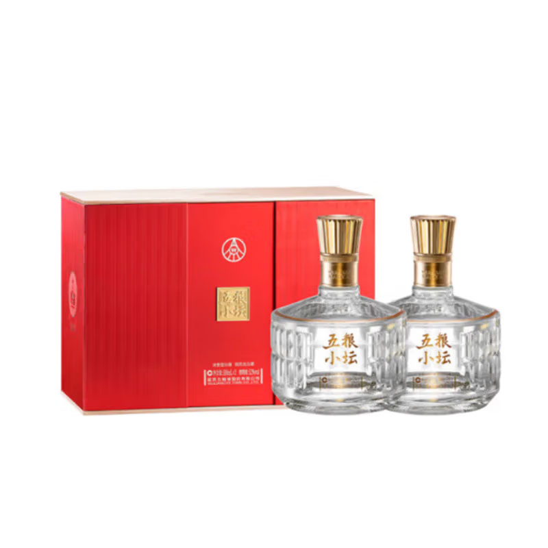 五粮小坛浓香型白酒52度500mL