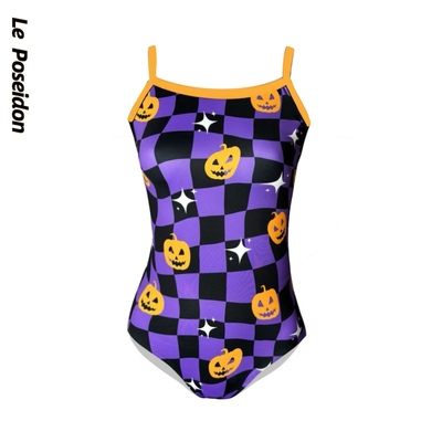 万圣节限量竞速泳衣原创可爱三角