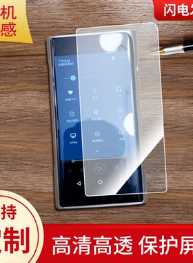 适用于山灵（SHANLING） M6PRO播放器屏幕贴膜防指纹高清膜防刮防摔软钢化膜磨砂防反光保护膜