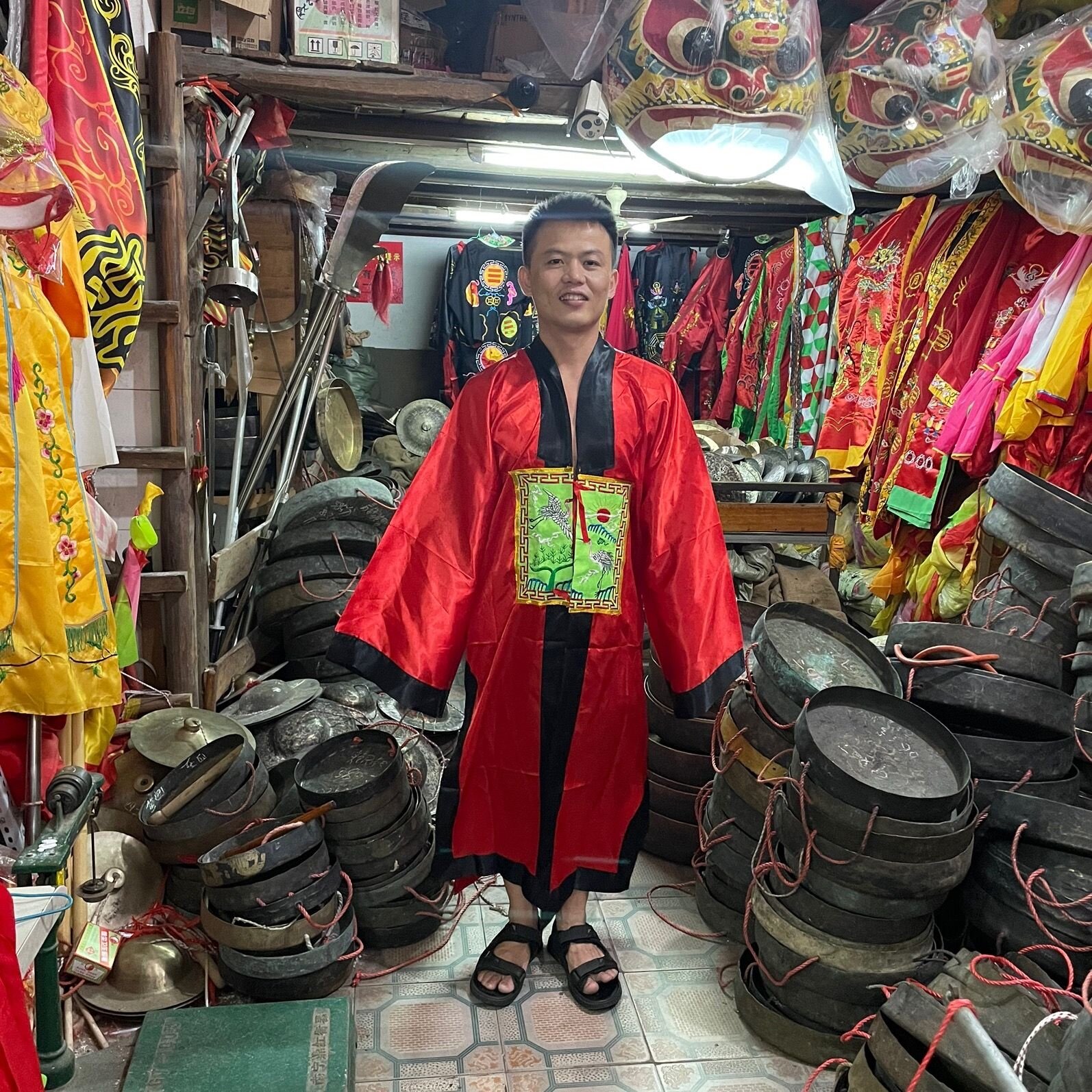 特卖包邮道服道袍仙鹤刺绣图道服道工服