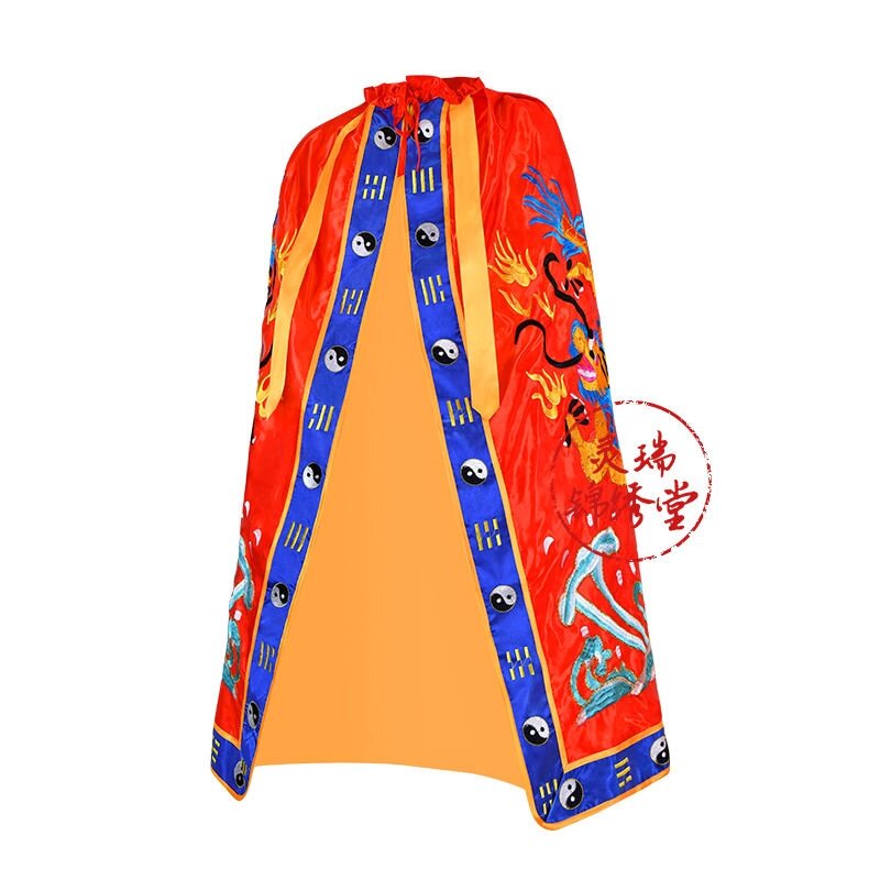 特卖道袍双龙袍太上老君衣服披风披肩斗篷八卦神袍三清祖师爷道观
