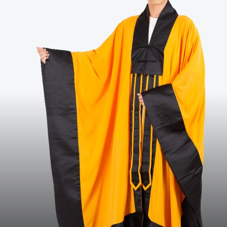特卖道士服装素面经衣道袍长袍道家法衣法袍太极服道服红色夏薄款