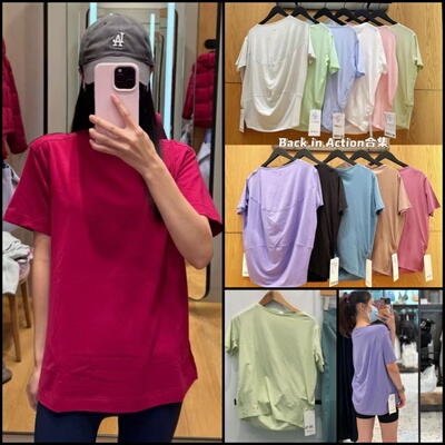 lululemon亲肤透气短袖T恤女
