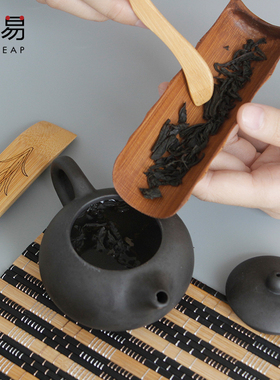茶针A1zoq001-竹制茶则三件套茶针茶刀茶锥茶拨赏茶禅意手工