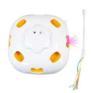 宠旺猫咪玩具电动智能自动逗猫棒打地鼠躲猫猫自嗨解闷神器猫用品