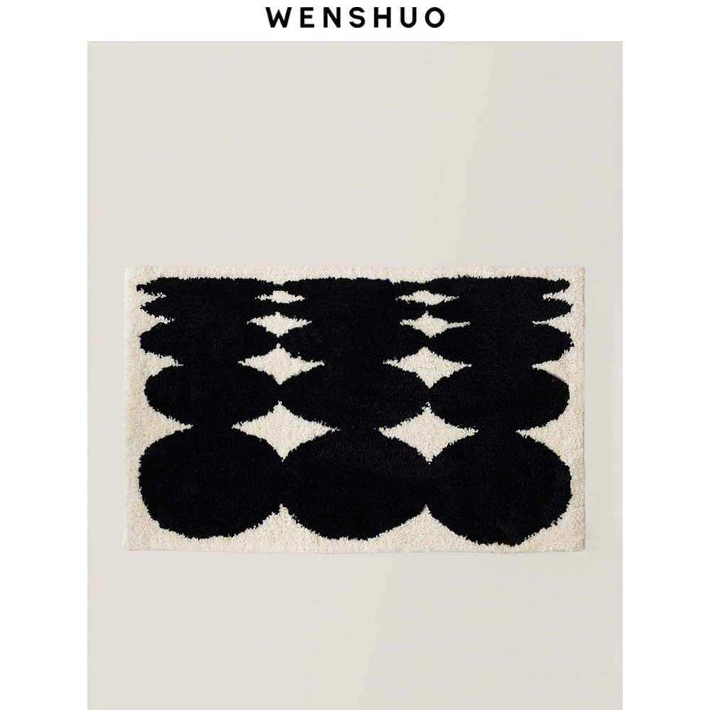 WENSHUO家用美式风簇绒地毯