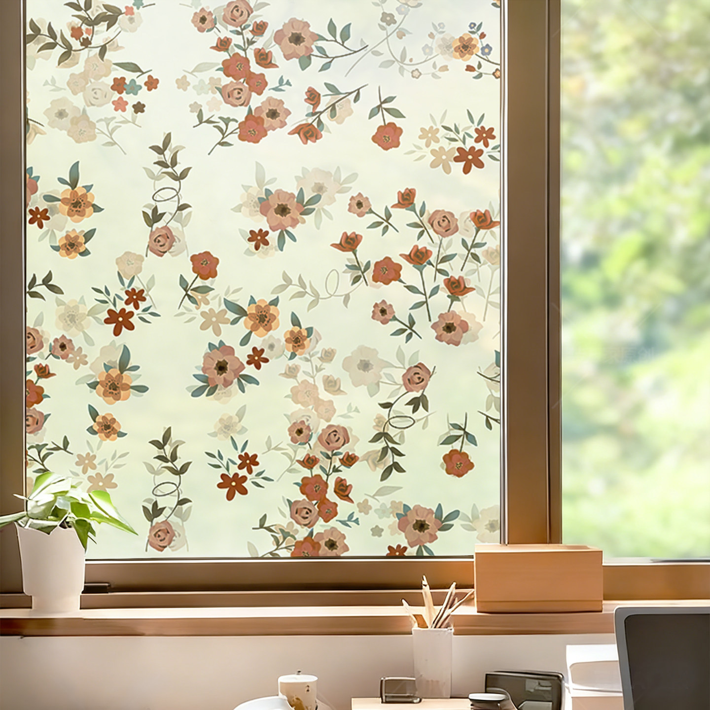 法式磨砂玻璃贴纸透光不透明卫生间防走光防窥膜窗纸装饰窗户贴膜,家居饰品,玻璃膜/贴,淘宝优惠券,粉丝福利购,淘宝优惠卷