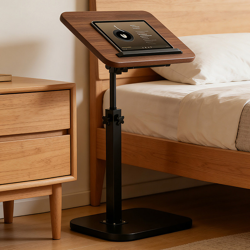 可升降小桌移动升降床边桌简约型密度板客厅沙发边几多功能调节桌,住宅家具,电脑桌,淘宝优惠券,粉丝福利购,淘宝优惠卷